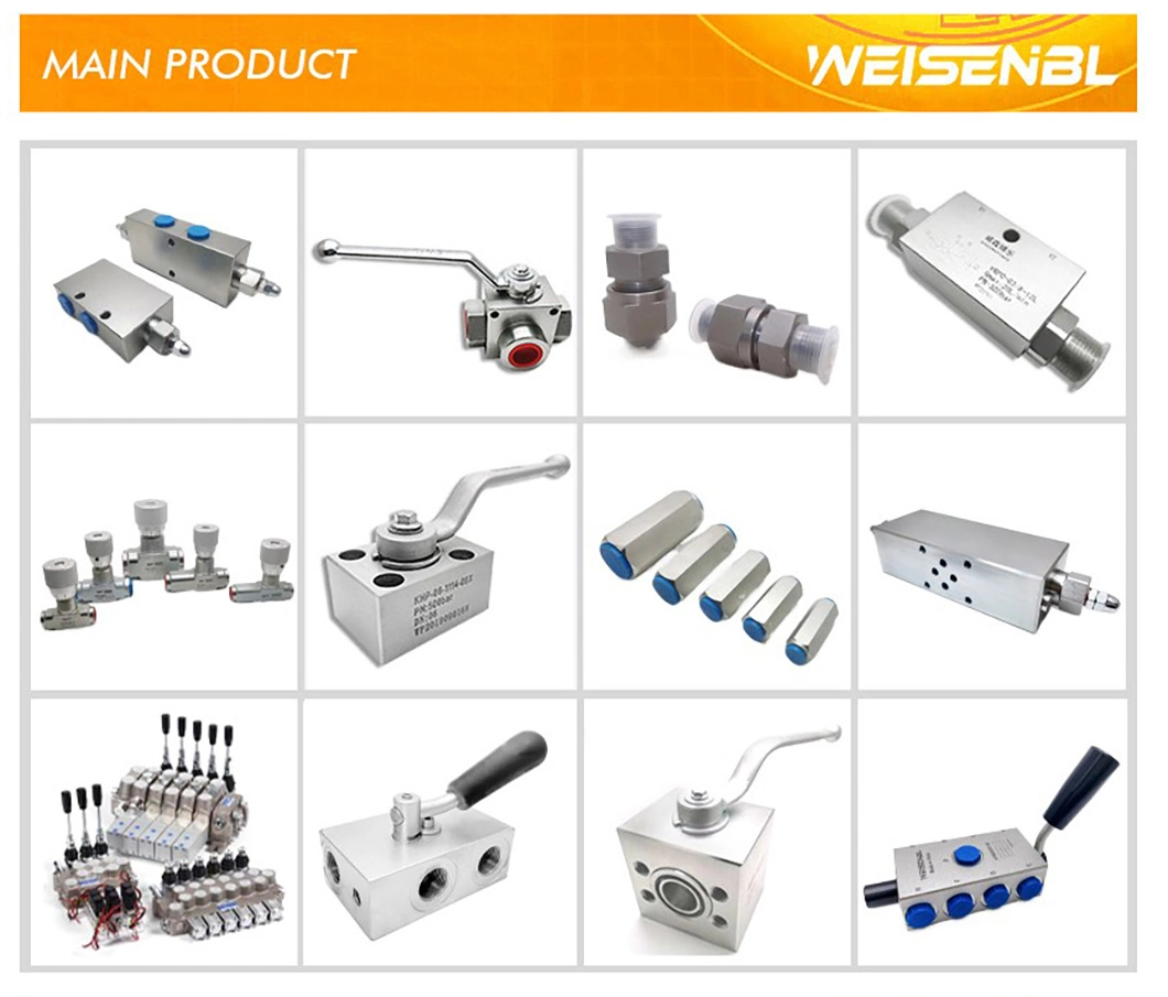 Dcv60 Series 5 Spools Hydraulic Components Monoblock Directional Control Valve for Tractor