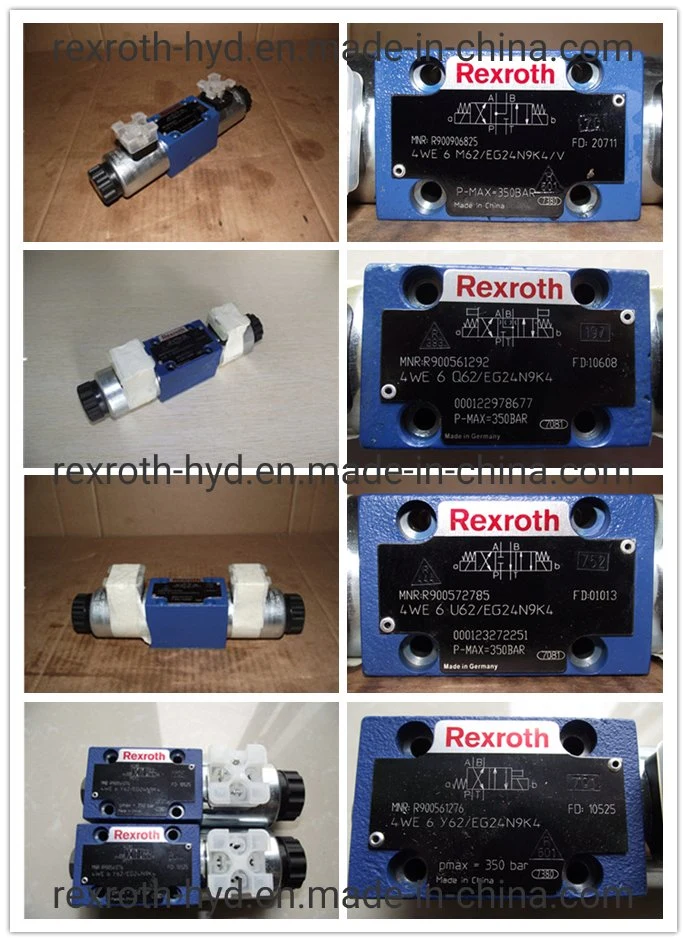 Rexroth Hydraulic Valve/Excavator Hydraulic Control Valve/Solenoid Valve Coil/Proportional Valve/Directional Valve/Pressure Control/Seal Kit for 4we6 4we10