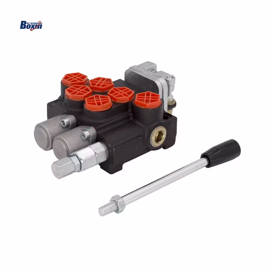 Válvula de control direccional Válvula de control hidráulico de 1 carrete