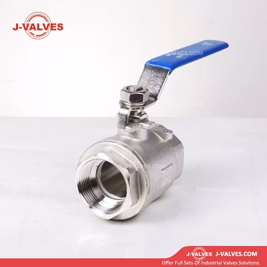 Válvula de bola 1000wog de puerto completo de acero inoxidable de 1/4" - 4"